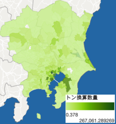 地域別に見る処理委託量・受入れ量_関東ブロック